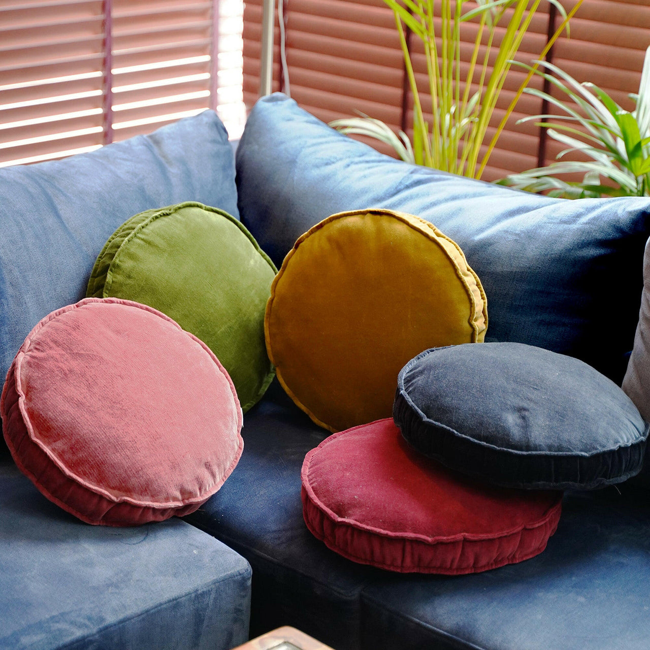 Velvet Chair Cushion 