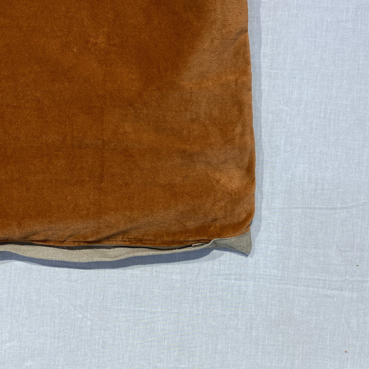 Luxury Terracotta Velvet Duvet Cover (Set Of 3)