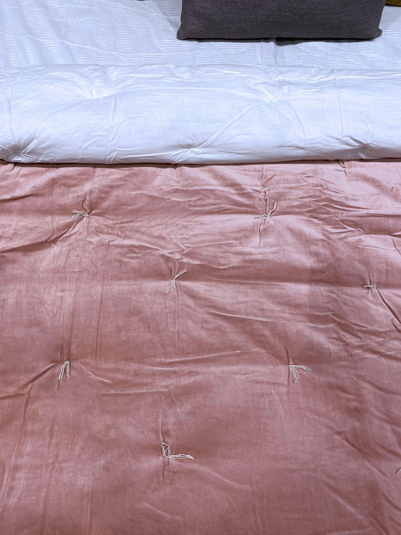 Cotton Velvet Quilt.