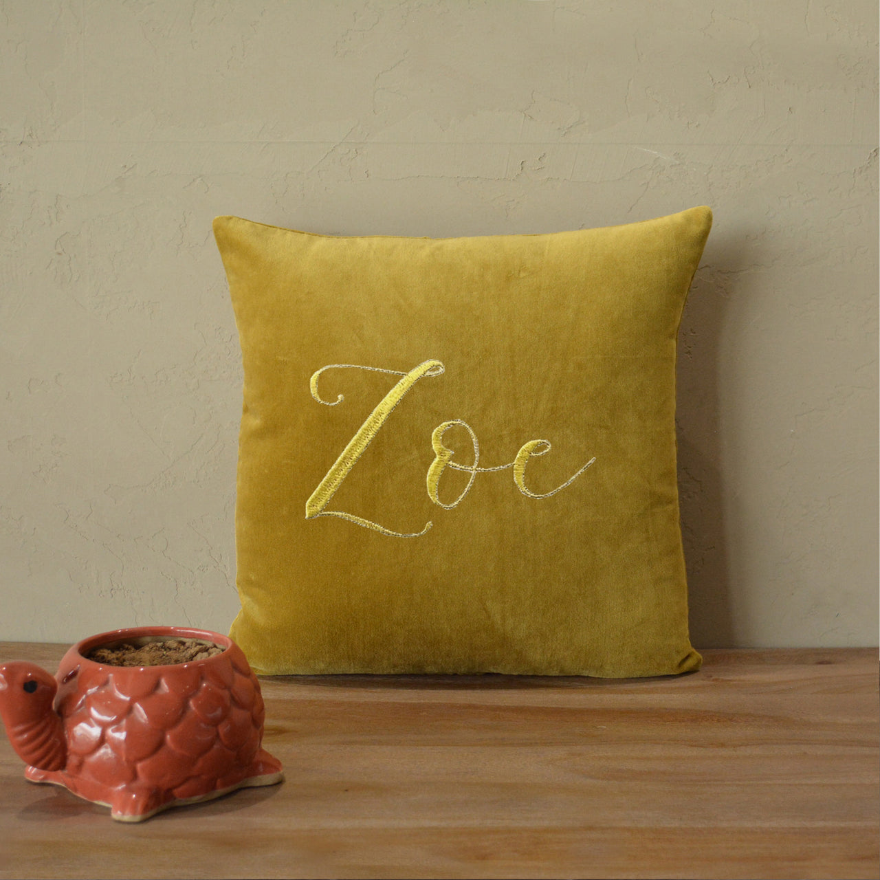 Personalized Velvet Cushion Cover