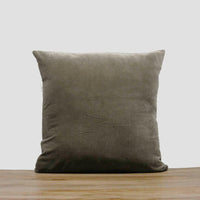 Thumbnail for Burnt Peanut Cotton Velvet Cushion Cover