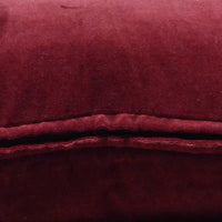 Thumbnail for Cherry Red Cotton Velvet Cushion Cover