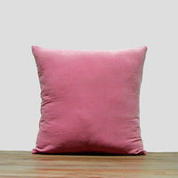 Thumbnail for Dark Rose Cotton Velvet Cushion Cover