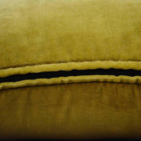 Thumbnail for Golden Mustard Cotton Velvet Cushion Cover