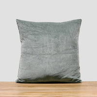 Thumbnail for Green Tea Cotton Velvet Cushion Cover