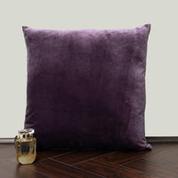 Thumbnail for Wine Cotton Velvet Cushion Cover