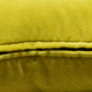 Yellow Cotton Velvet Cushion Cover