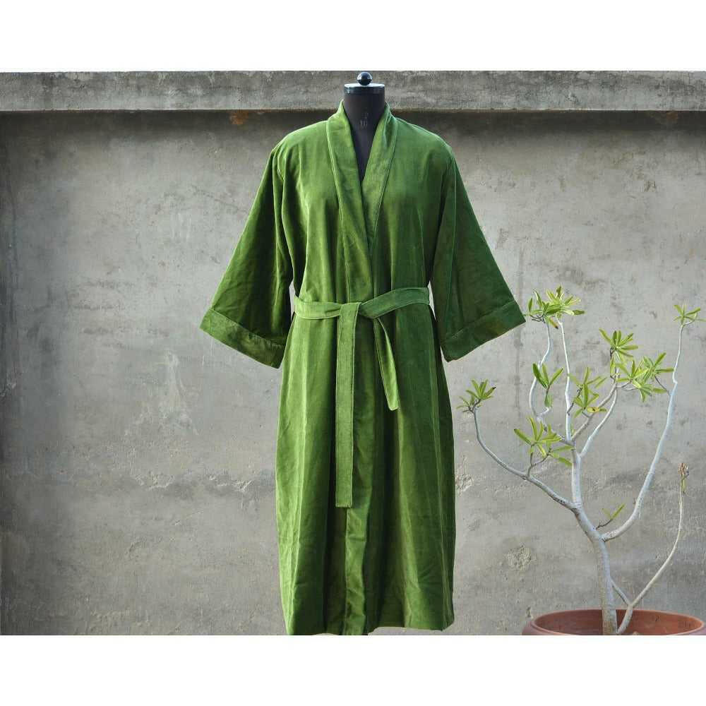 Luxury Cotton Velvet Kimono